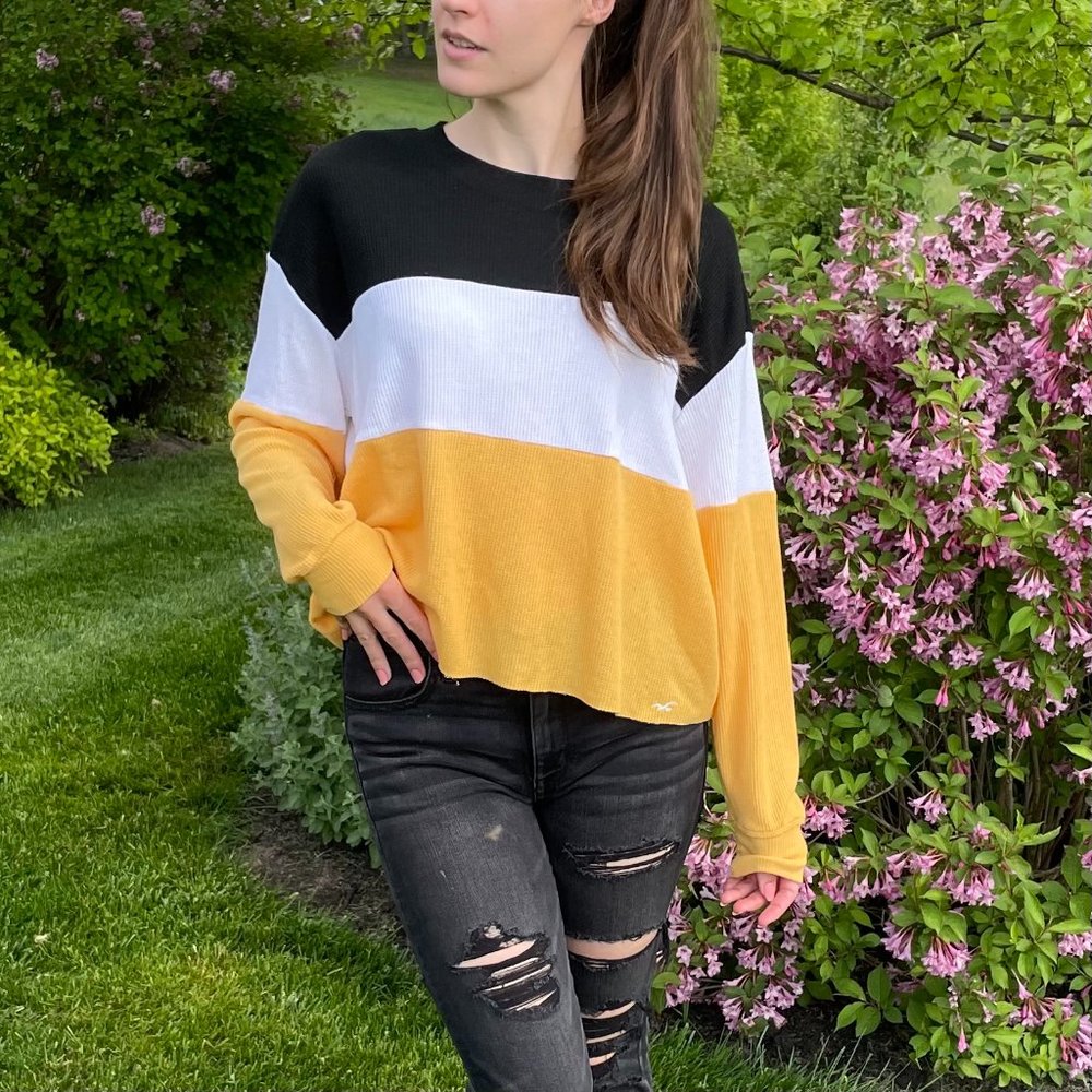 Hollister Long Sleeve Boyfriend Tee